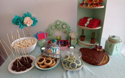 Manualidades para fiestas Mesa dulce